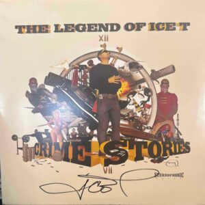 The legend of Ice-T Crime Story Album Autographed $199.00